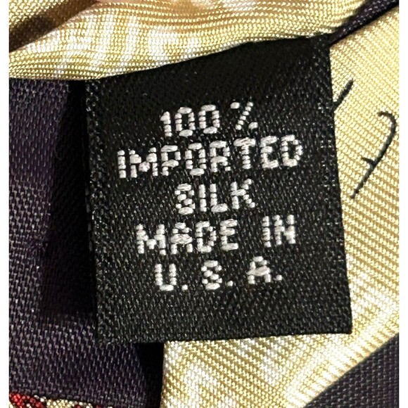 Art Institute of Chicago SILK Necktie Tie Cabaret Art Moulin Rouge‎ Collectable - Picture 6 of 6